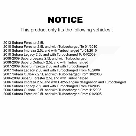 Mpulse Engine Variable Valve Timing VVT Solenoid For Subaru Forester Impreza Outback Legacy SEN-2VTS0075